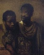 Rembrandt Peale Two young Africans. china oil painting artist